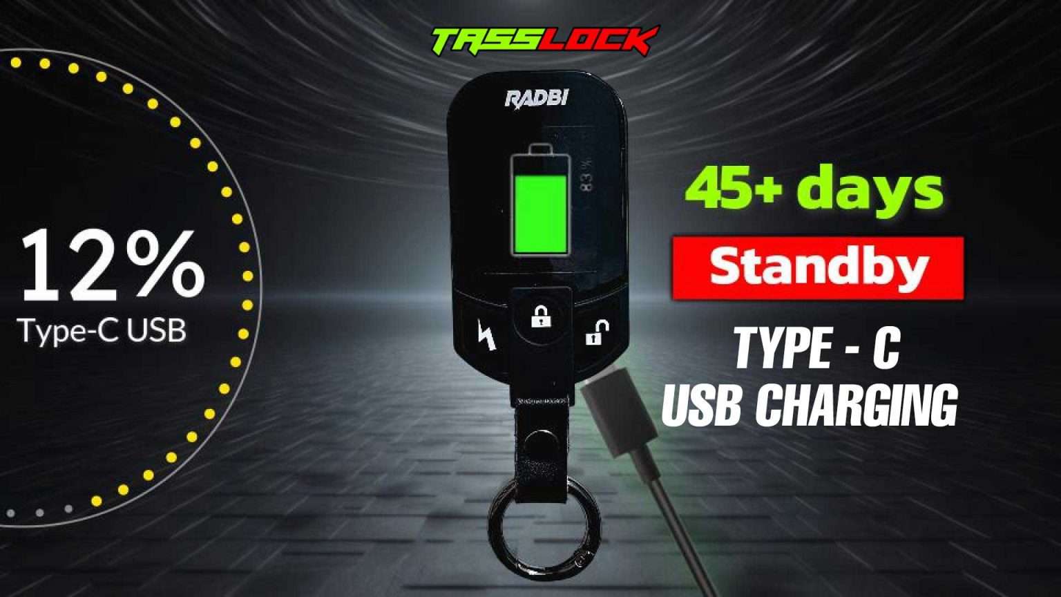 Nexa Elite Premium Motorcycle Security Gps Tracker Tasslock Ghost 